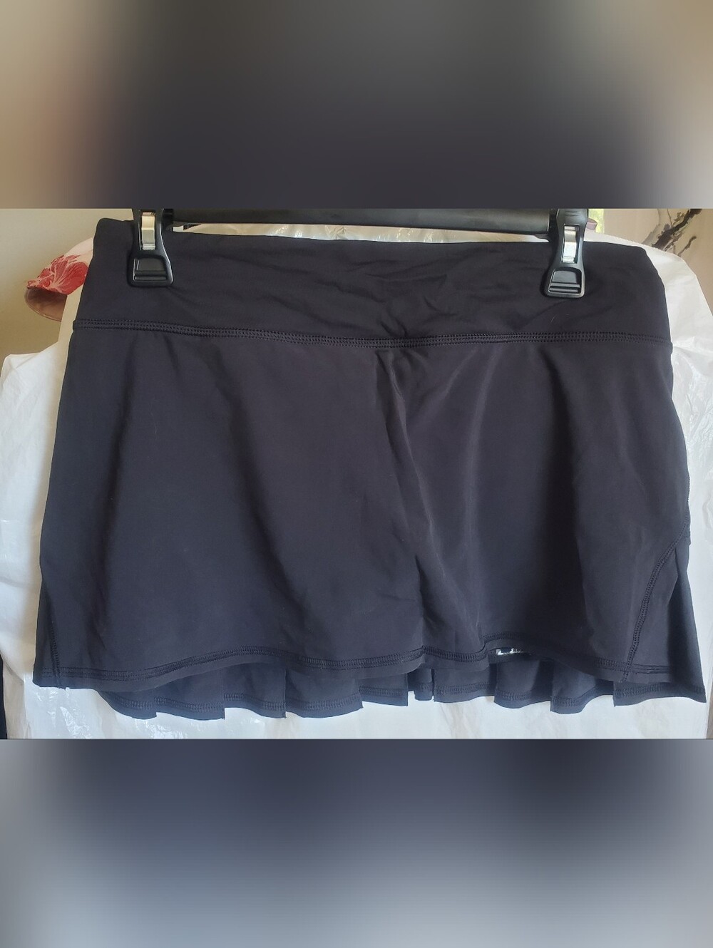 lululemon athletica Black Athletic Pace Rival Skort